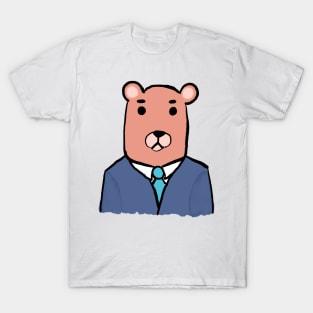 Suited business bear T-Shirt